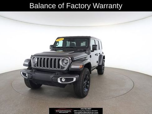 Used 2025 Jeep Wrangler Sahara 4xe w/ Safety Group image 1