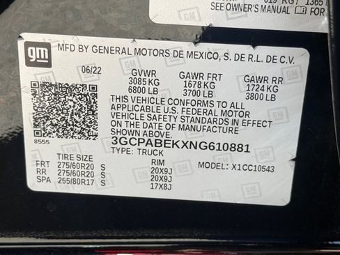 Used 2022 Chevrolet Silverado 1500 Custom RWD image 8