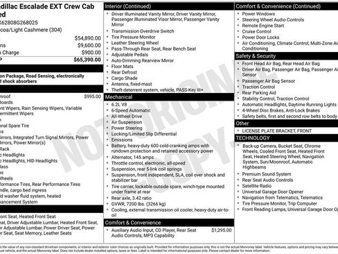 Used 2008 Cadillac Escalade EXT image 7