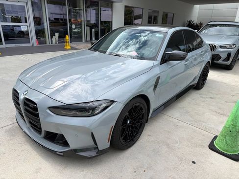 Used 2022 BMW M3 Competition w/ M Carbon Exterior Package RWD image 3