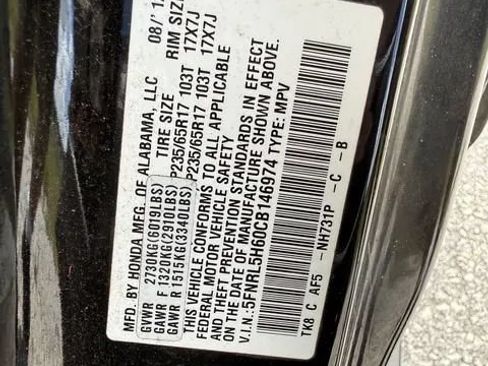 Used 2012 Honda Odyssey EX-L image 16