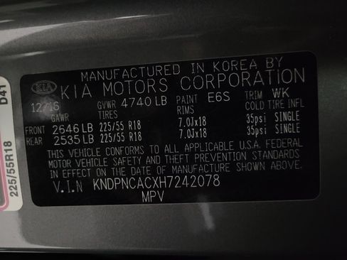 Used 2017 Kia Sportage EX w/ EX Technology Package image 33