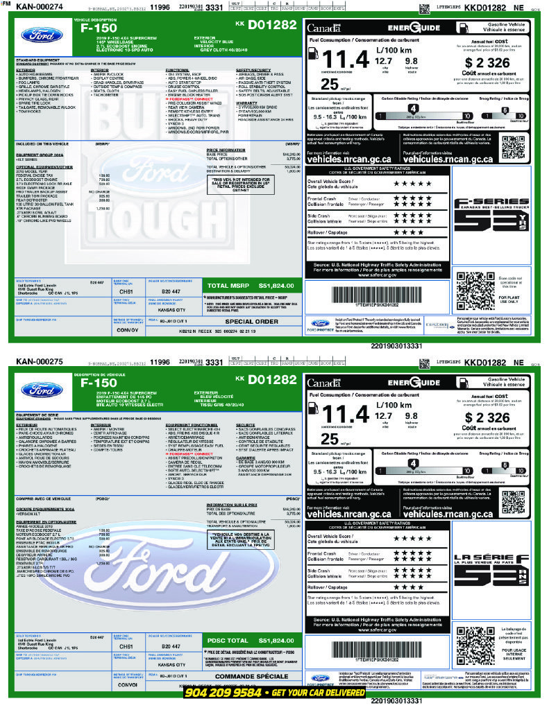 Used 2019 Ford F150 XLT w/ XTR Package AWD/4WD image 29