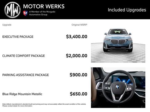 New 2026 BMW X5 xDrive40i w/ Executive Package image 4