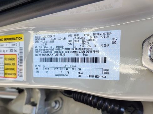 New 2026 Ford Ranger Lariat AWD/4WD image 32