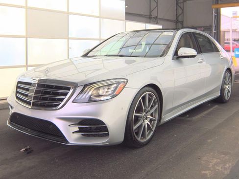 Used 2020 Mercedes-Benz S 560 Sedan w/ AMG Line Exterior image 1