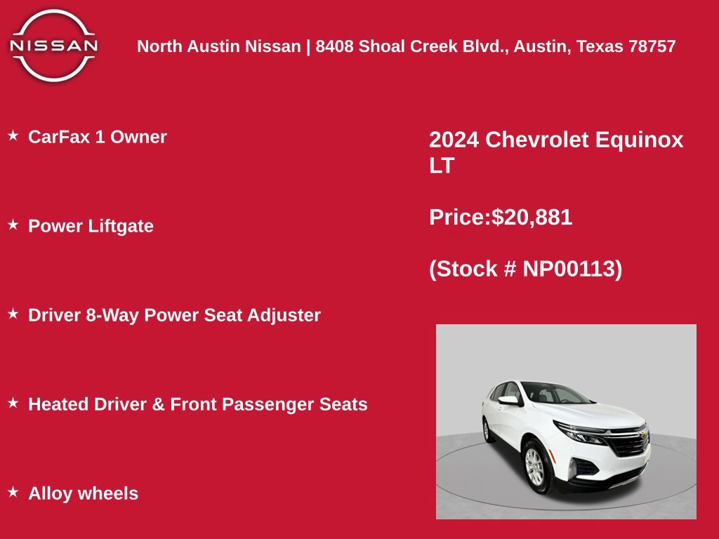 Used 2024 Chevrolet Equinox LT FWD image 11