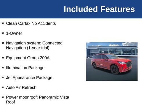 Used 2025 Lincoln Aviator Reserve w/ Jet Appearance Package RWD image 5