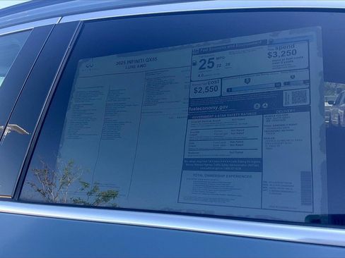 New 2025 INFINITI QX55 Luxe w/ Accent Package image 14