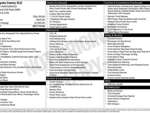 Used 2023 Toyota Camry XLE image 17