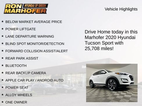 Used 2020 Hyundai Tucson Sport FWD image 15