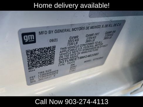 Used 2021 GMC Sierra 1500 AT4 image 31