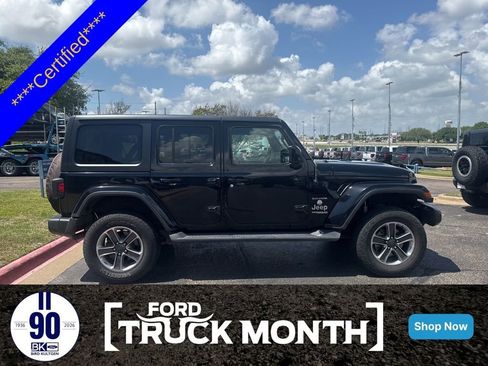 Used 2020 Jeep Wrangler Unlimited Sahara image 1