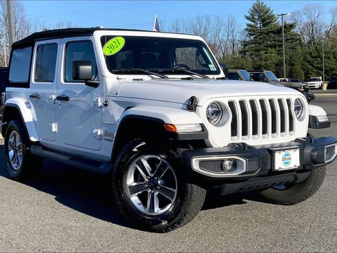 Certified 2021 Jeep Wrangler Unlimited Sahara w/ Dual Top Group image 2