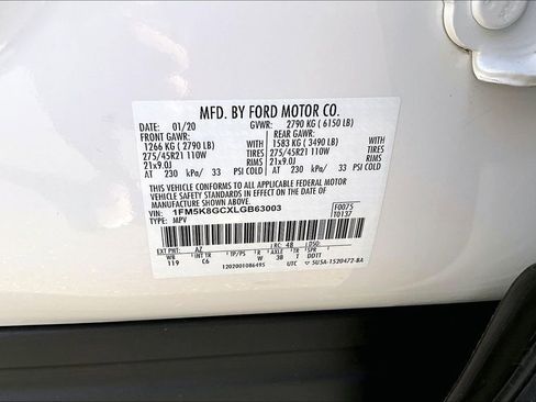 Used 2020 Ford Explorer ST w/ ST Street Pack image 14