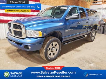 Used 2005 Dodge Ram 2500 Truck SLT w/ Quad Cab Big Horn Value Group
