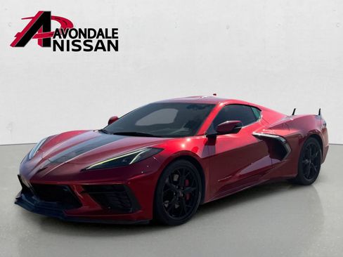 Used 2022 Chevrolet Corvette Stingray Preferred Cpe w/ Z51 Performance Package RWD image 2