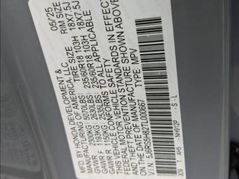 Certified 2026 Honda CR-V Sport-L image 24