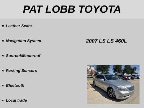 Used 2007 Lexus LS 460 L RWD image 19