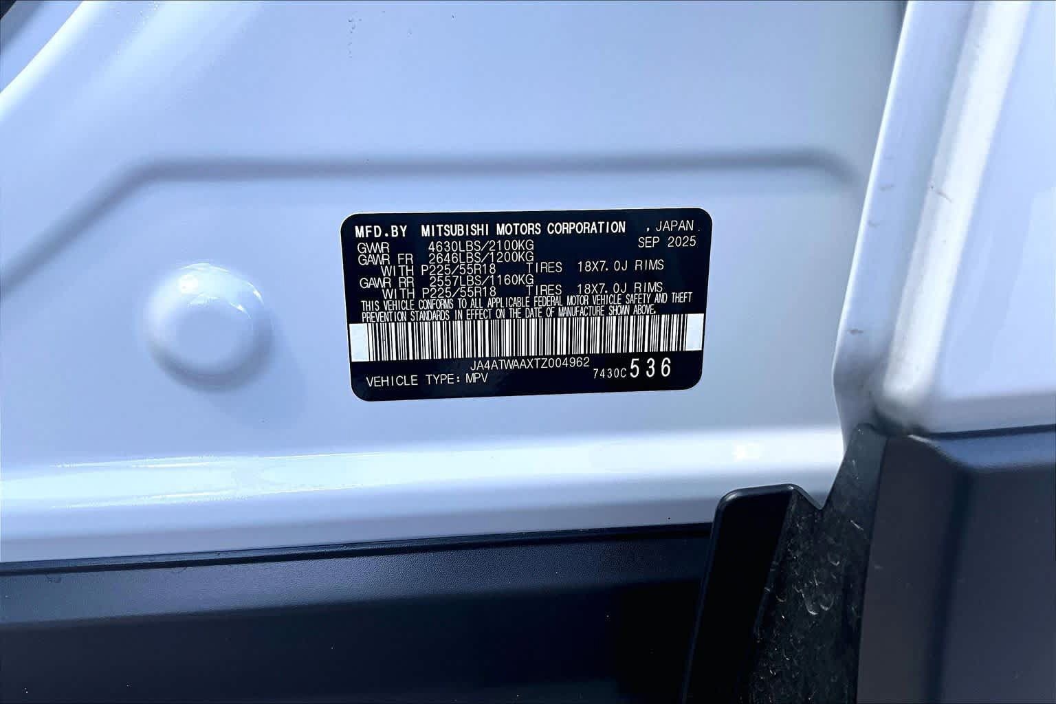 Used 2026 Mitsubishi Eclipse Cross SE AWD/4WD image 34
