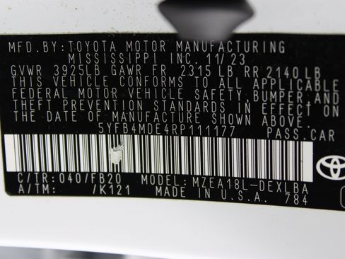 Used 2024 Toyota Corolla LE FWD image 36