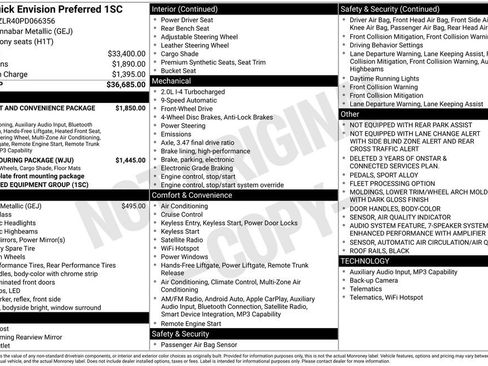 Used 2023 Buick Envision Preferred image 15