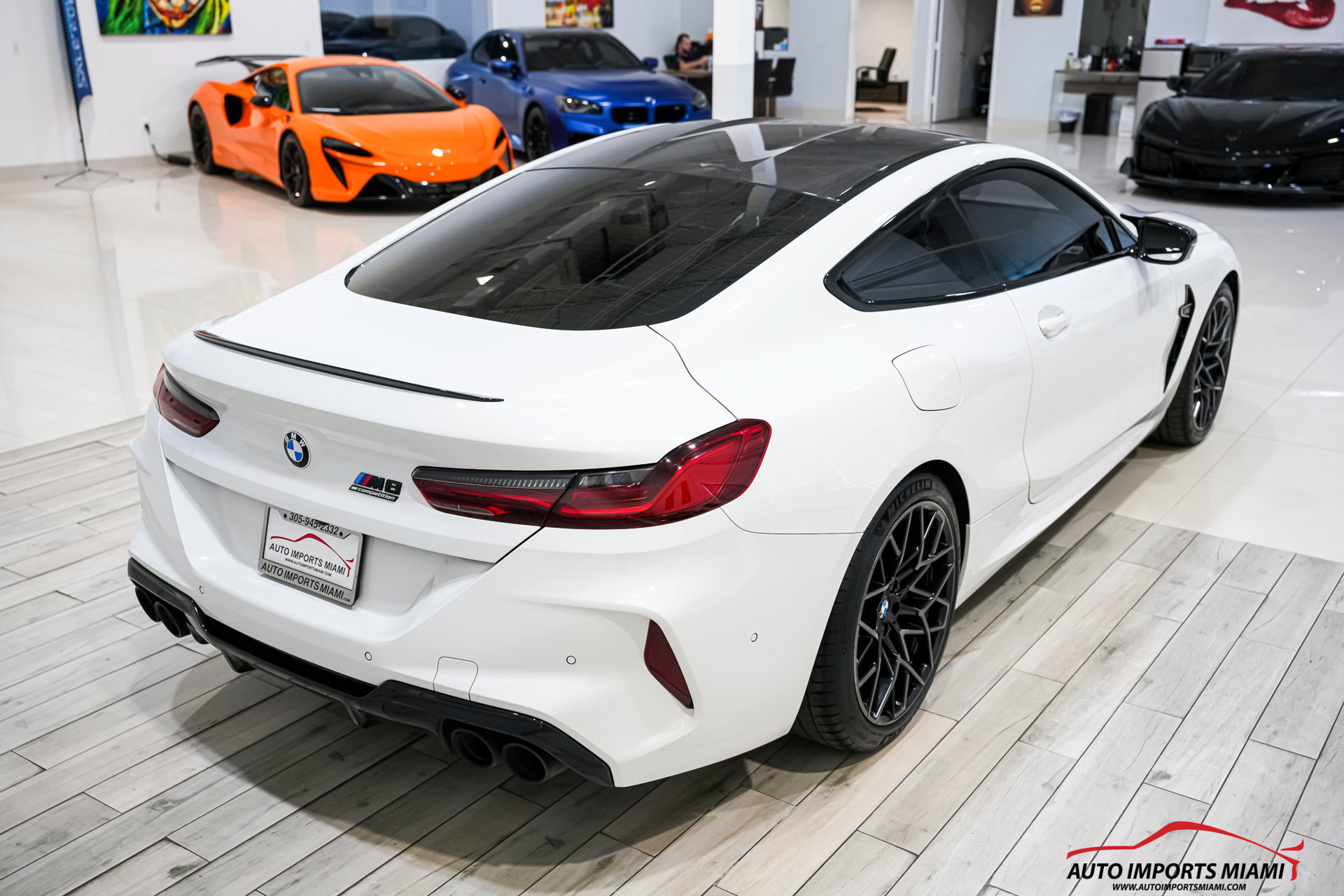 Used 2022 BMW M8 Competition Coupe w/ Driving Assistance Package AWD/4WD image 23