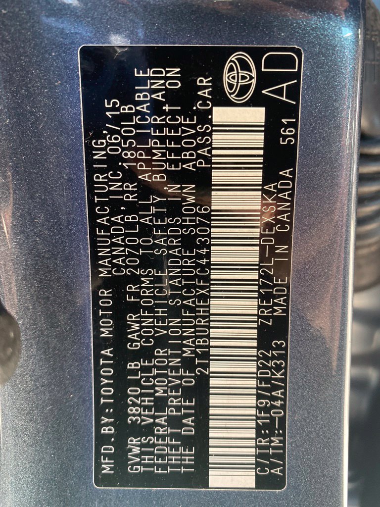 Used 2015 Toyota Corolla S FWD image 33