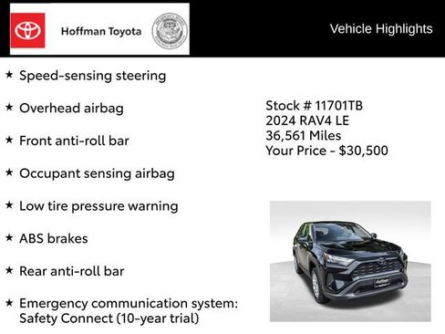 Certified 2024 Toyota RAV4 LE AWD/4WD image 22