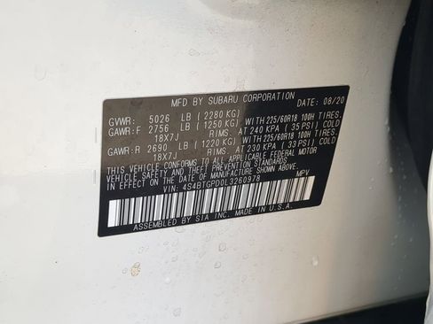 Used 2020 Subaru Outback Touring XT image 37