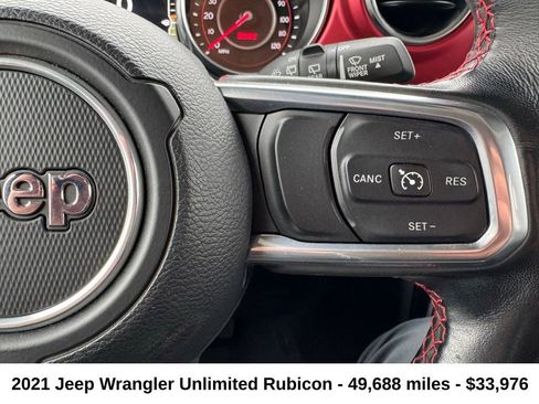 Used 2021 Jeep Wrangler Unlimited Rubicon image 13