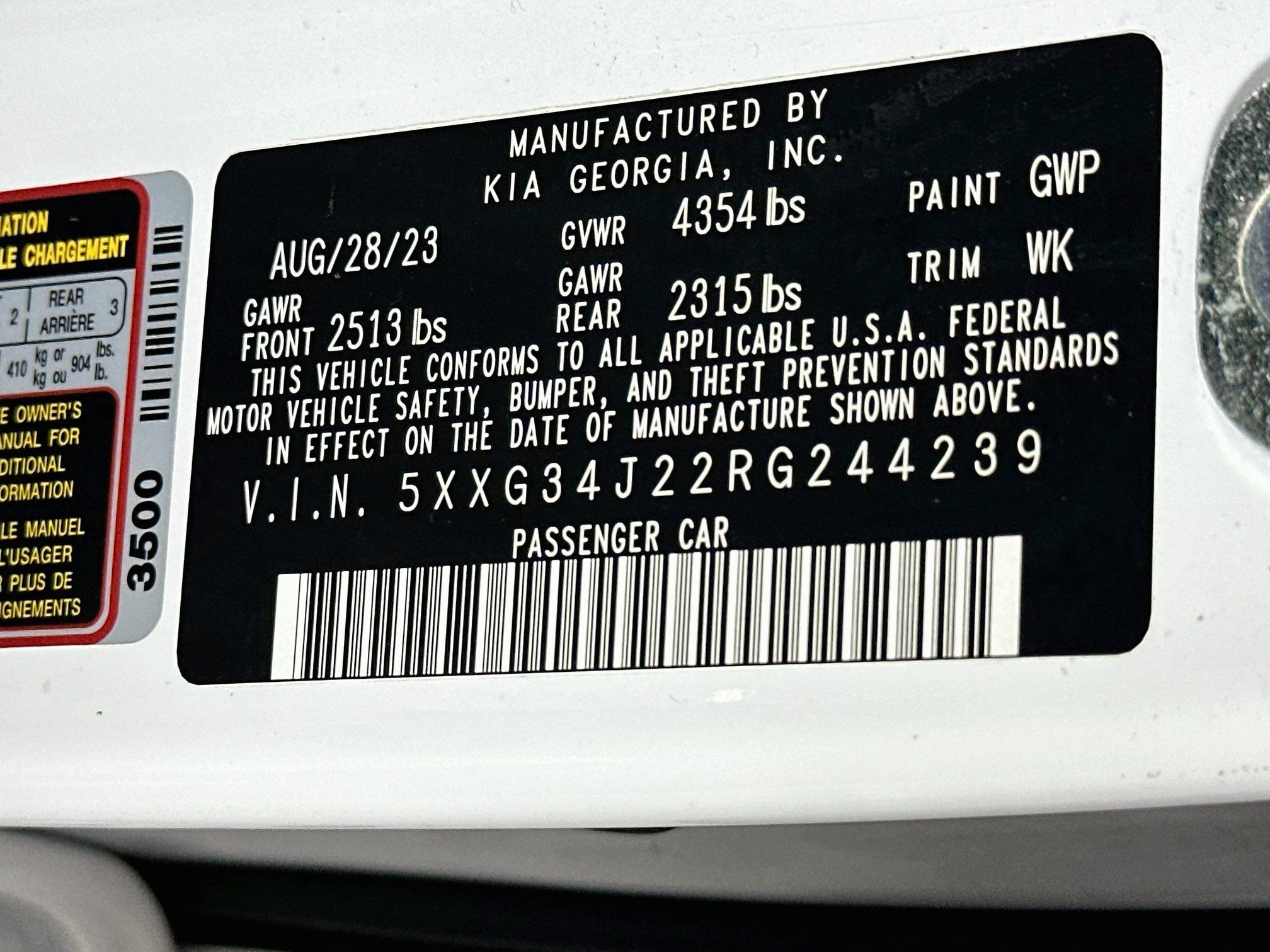 Used 2024 Kia K5 EX w/ EX Premium Package FWD image 12