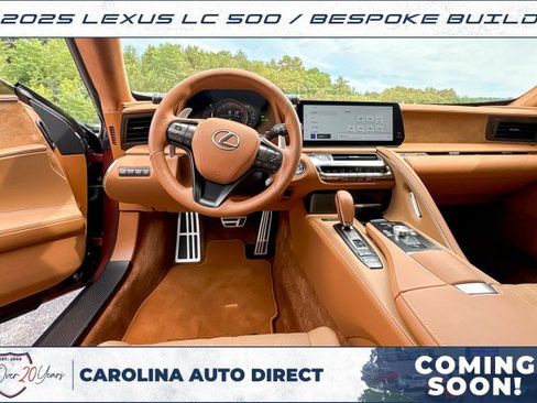 Used 2025 Lexus LC 500 Coupe w/ Bespoke Build Package RWD image 2