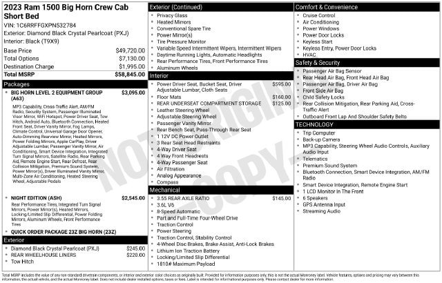 Used 2023 RAM 1500 Big Horn AWD/4WD image 8