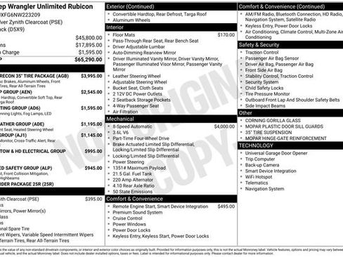 Used 2022 Jeep Wrangler Unlimited Rubicon w/ Xtreme Recon 35" Tire Package image 31