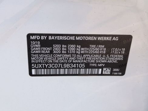 Used 2020 BMW X3 sDrive30i RWD image 32
