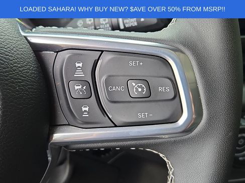 Used 2025 Jeep Wrangler Unlimited Sahara w/ Safety Group AWD/4WD image 20