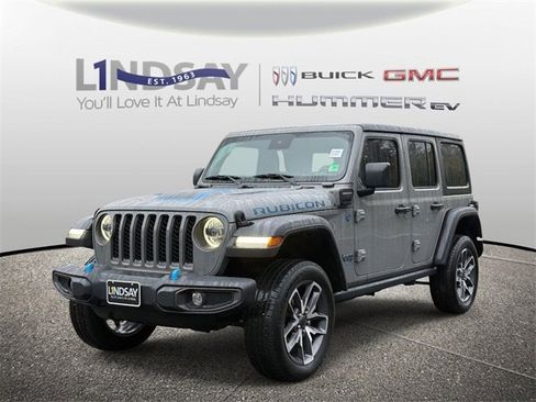 Used 2023 Jeep Wrangler Unlimited Rubicon 4xe w/ Safety Group image 5