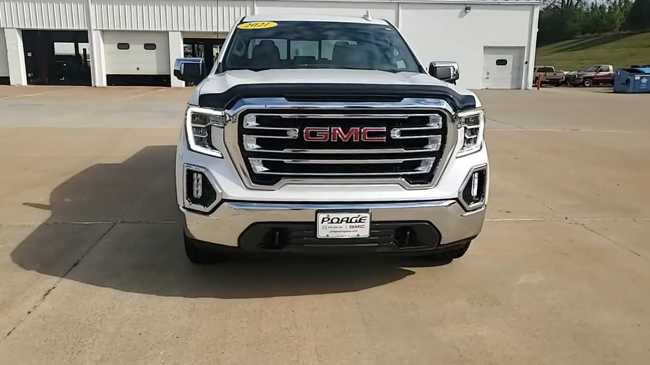Used 2021 GMC Sierra 1500 SLT w/ SLT Premium Package AWD/4WD image 3