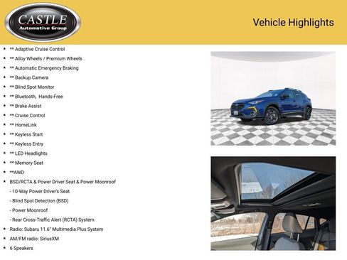 Used 2025 Subaru Crosstrek 2.5i Sport w/ Crosstrek Mirror Package AWD/4WD image 4