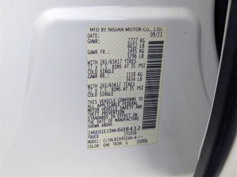 Used 2022 Nissan Frontier SV w/ Technology Package image 32