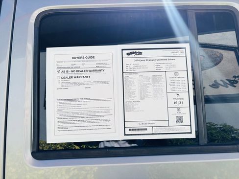 Used 2014 Jeep Wrangler Unlimited Sahara w/ Connectivity Group image 16