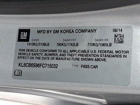 Used 2015 Chevrolet Spark LS FWD image 26