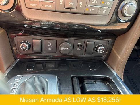 Used 2018 Nissan Armada Platinum w/ Captain Seat Package AWD/4WD image 13