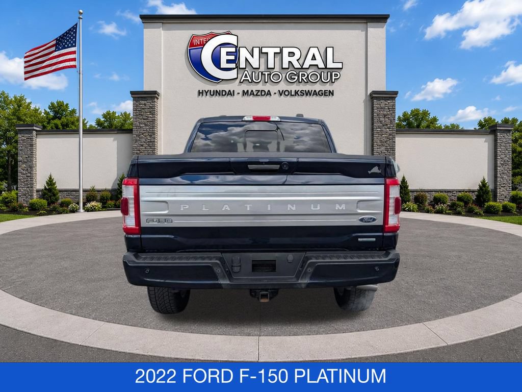 Used 2022 Ford F150 Platinum w/ Trailer Tow Package AWD/4WD image 7