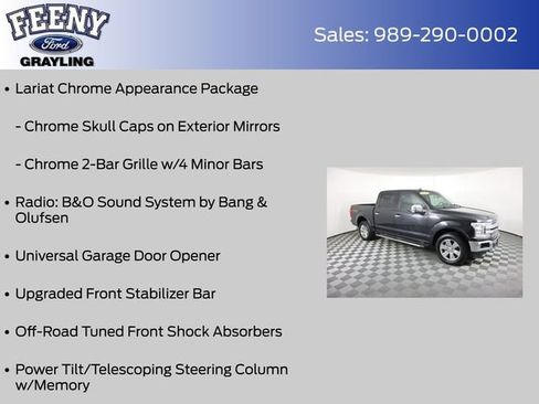 Used 2019 Ford F150 Lariat w/ Equipment Group 502A Luxury image 20