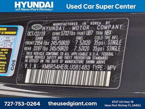 Used 2020 Hyundai Palisade Limited FWD image 49