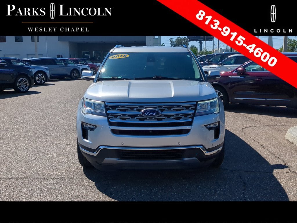 Used 2018 Ford Explorer Limited w/ Ford Safe & Smart Package FWD image 2