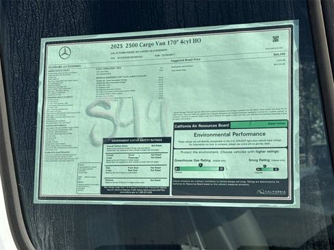 New 2025 Mercedes-Benz Sprinter 2500 image 8