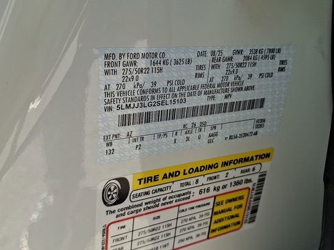 New 2025 Lincoln Navigator L Reserve w/ Jet Appearance Package image 10